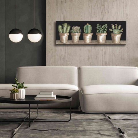 Image of 'Cactus Row' by Cindy Jacobs, Canvas Wall Art,60 x 20