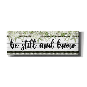 'Be Still & Know' by Cindy Jacobs, Canvas Wall Art