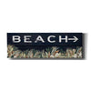 'Beach Sign' by Cindy Jacobs, Canvas Wall Art