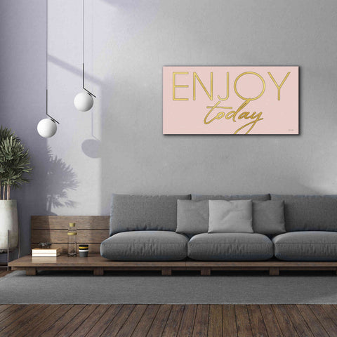 Image of 'Enjoy Today' by Cindy Jacobs, Canvas Wall Art,60 x 30