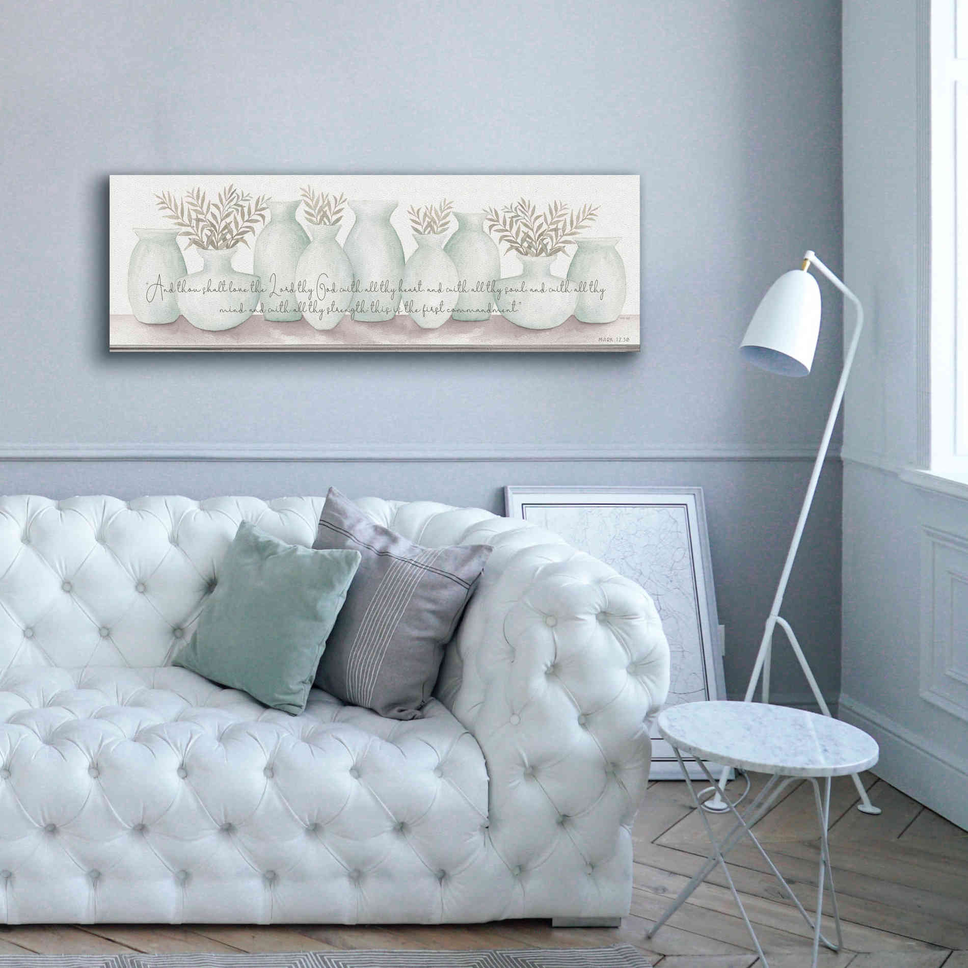 'Love the Lord Your God' by Cindy Jacobs, Canvas Wall Art,60 x 20