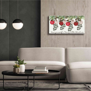 'Have Yourself Ornaments' by Cindy Jacobs, Canvas Wall Art,40 x 20