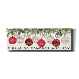 'Tidings of Comfort Ornaments' by Cindy Jacobs, Canvas Wall Art