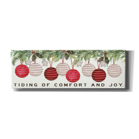 Image of 'Tidings of Comfort Ornaments' by Cindy Jacobs, Canvas Wall Art