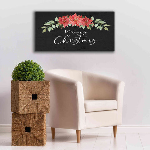 Image of 'Merry Christmas Simply' by Cindy Jacobs, Canvas Wall Art,40 x 20