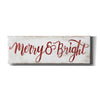 'Merry & Bright Cursive' by Cindy Jacobs, Canvas Wall Art
