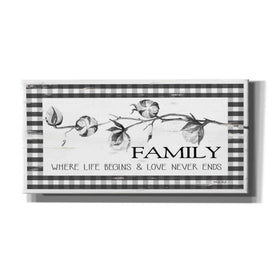 'Family Plaid' by Cindy Jacobs, Canvas Wall Art