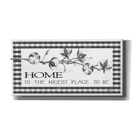 'Home Plaid' by Cindy Jacobs, Canvas Wall Art