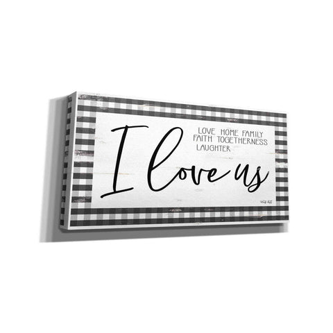 Image of 'I Love Us' by Cindy Jacobs, Canvas Wall Art