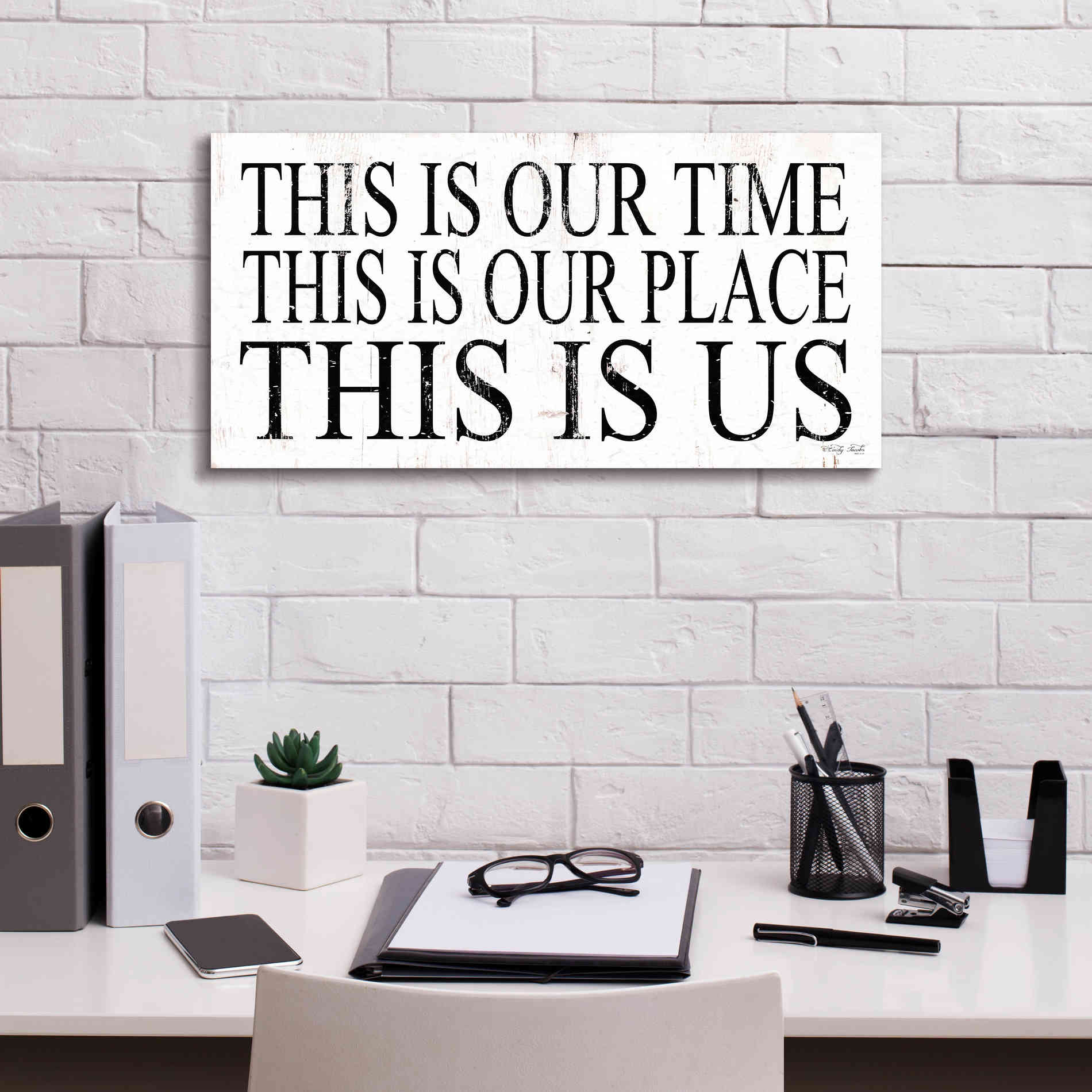 'This is Ourâ€¦' by Cindy Jacobs, Canvas Wall Art,24 x 12