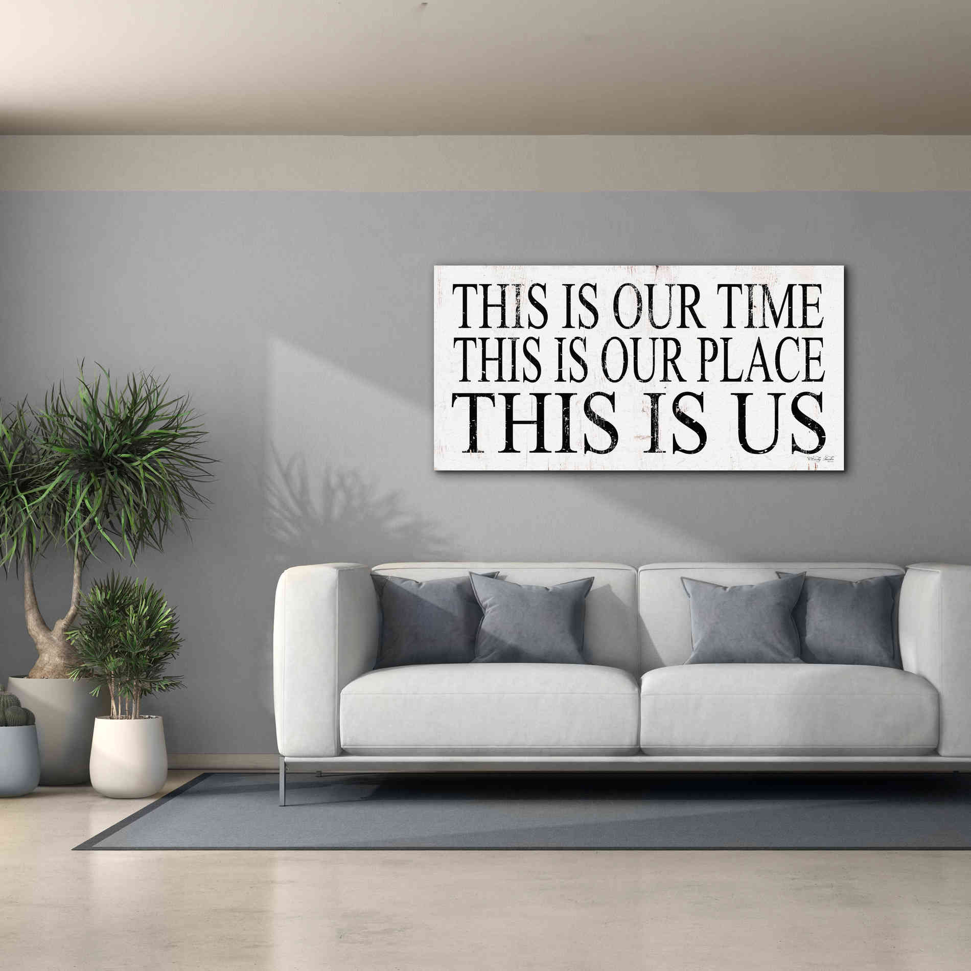'This is Ourâ€¦' by Cindy Jacobs, Canvas Wall Art,60 x 30