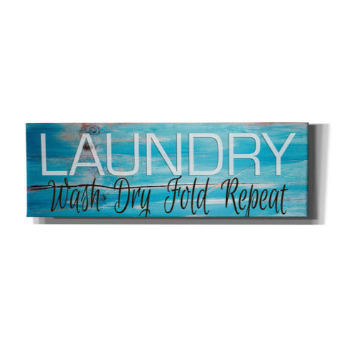Image of 'Laundry - Wash, Dry, Fold, Repeat 2' by Cindy Jacobs, Canvas Wall Art