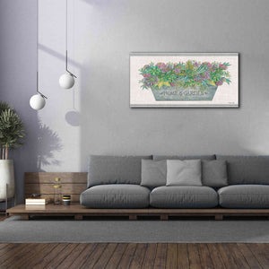 'Home & Garden' by Cindy Jacobs, Canvas Wall Art,60 x 30