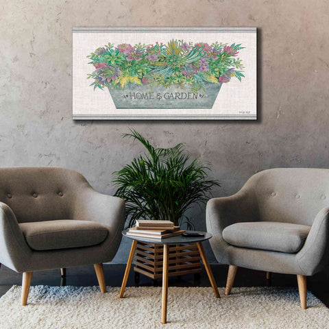 Image of 'Home & Garden' by Cindy Jacobs, Canvas Wall Art,60 x 30