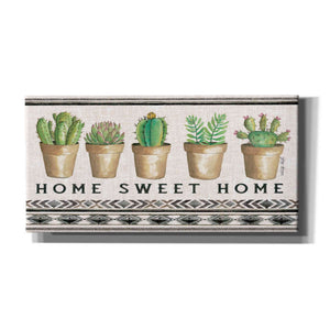 'Native Home Sweet Home' by Cindy Jacobs, Canvas Wall Art