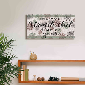 'The Most Wonderful Time of the Year' by Cindy Jacobs, Canvas Wall Art,24 x 12
