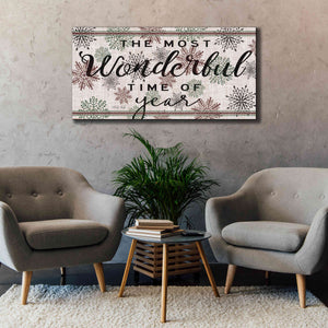 'The Most Wonderful Time of the Year' by Cindy Jacobs, Canvas Wall Art,60 x 30