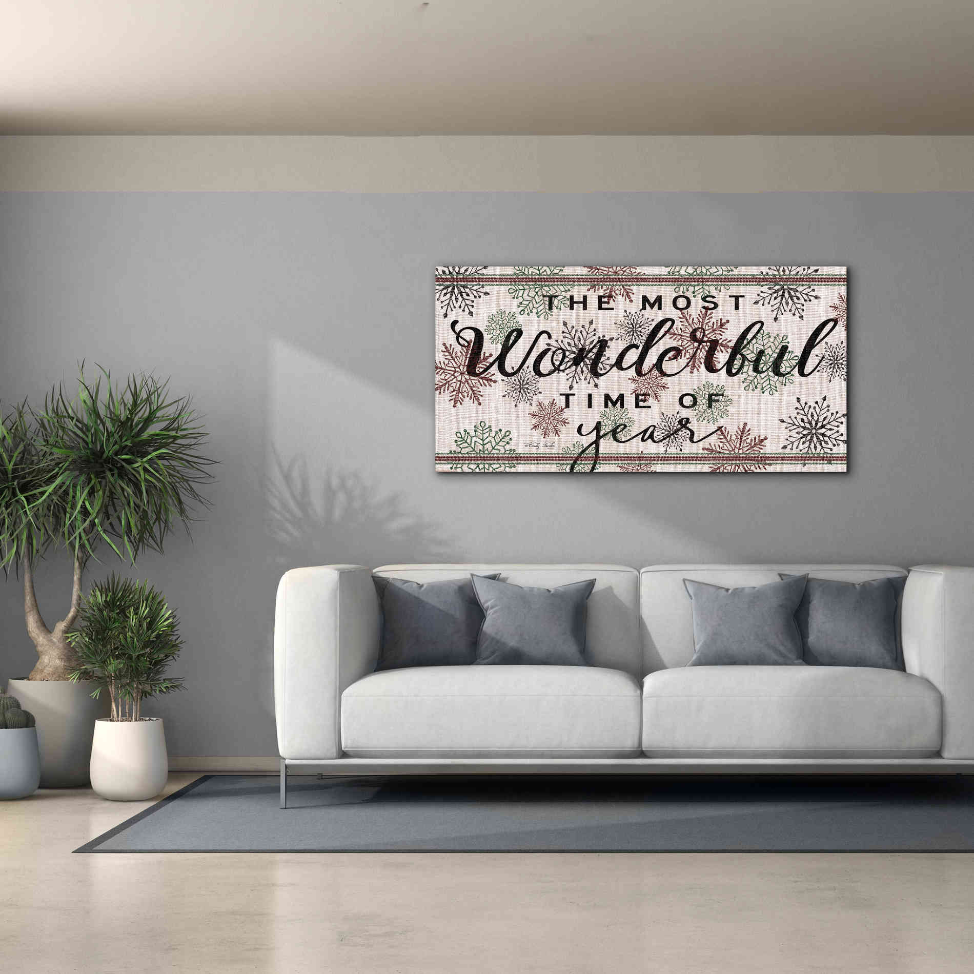 'The Most Wonderful Time of the Year' by Cindy Jacobs, Canvas Wall Art,60 x 30