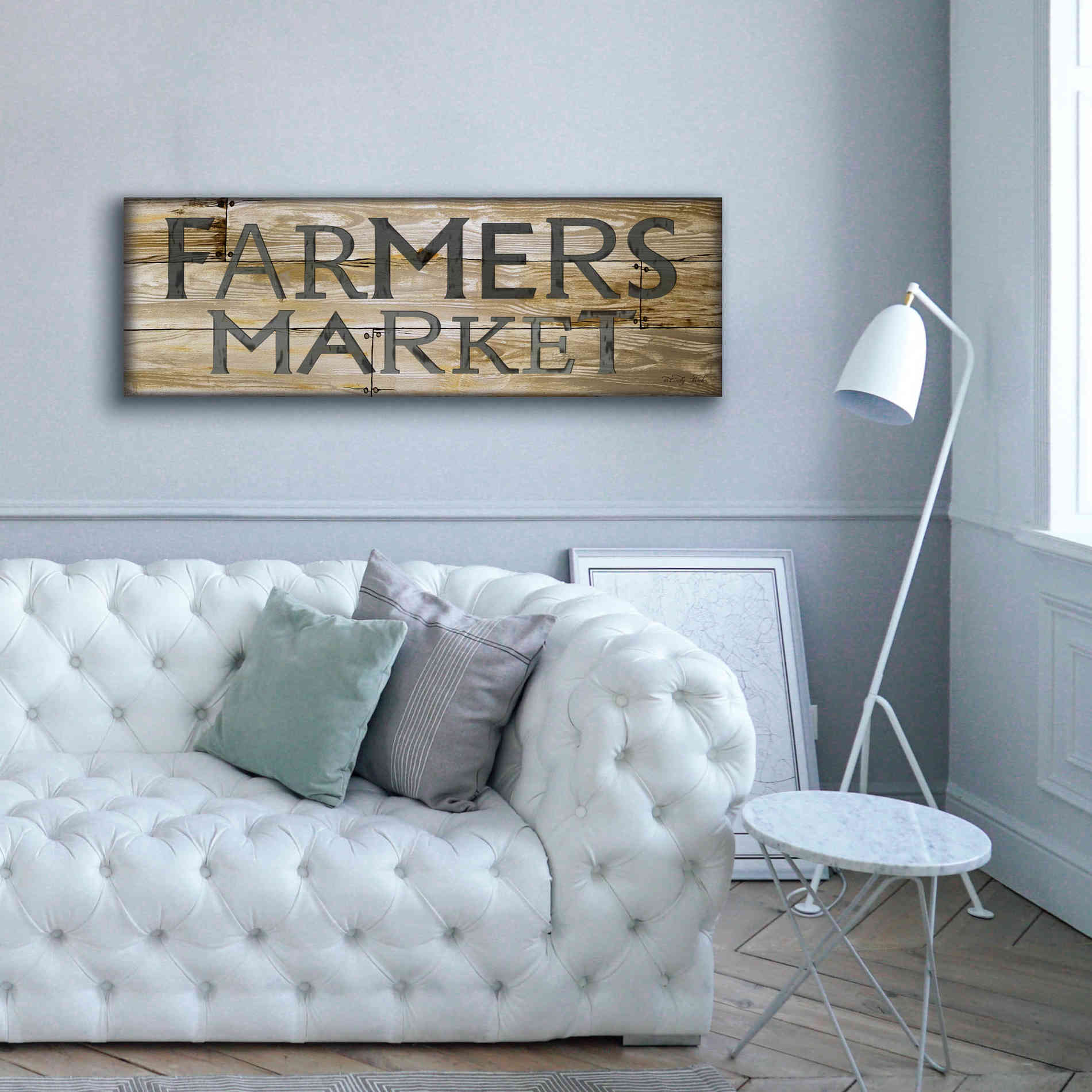 'Farmer's Market' by Cindy Jacobs, Canvas Wall Art,60 x 20