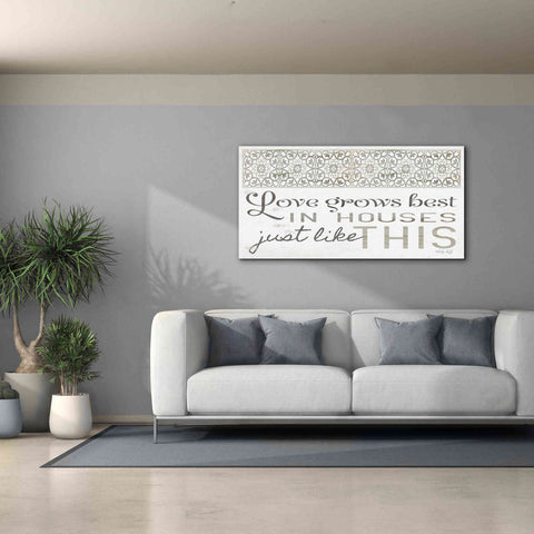 Image of 'Love Grows Best' by Cindy Jacobs, Canvas Wall Art,60 x 30