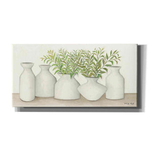 'Simplicity in White II' by Cindy Jacobs, Canvas Wall Art