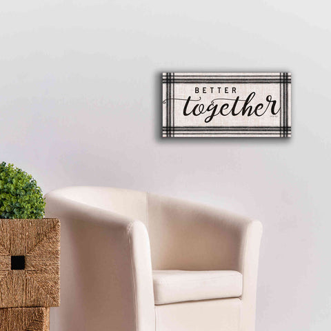 Image of 'Better Together' by Cindy Jacobs, Canvas Wall Art,24 x 12