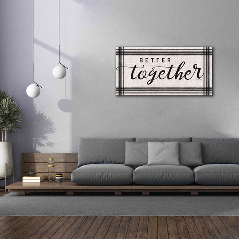 Image of 'Better Together' by Cindy Jacobs, Canvas Wall Art,60 x 30