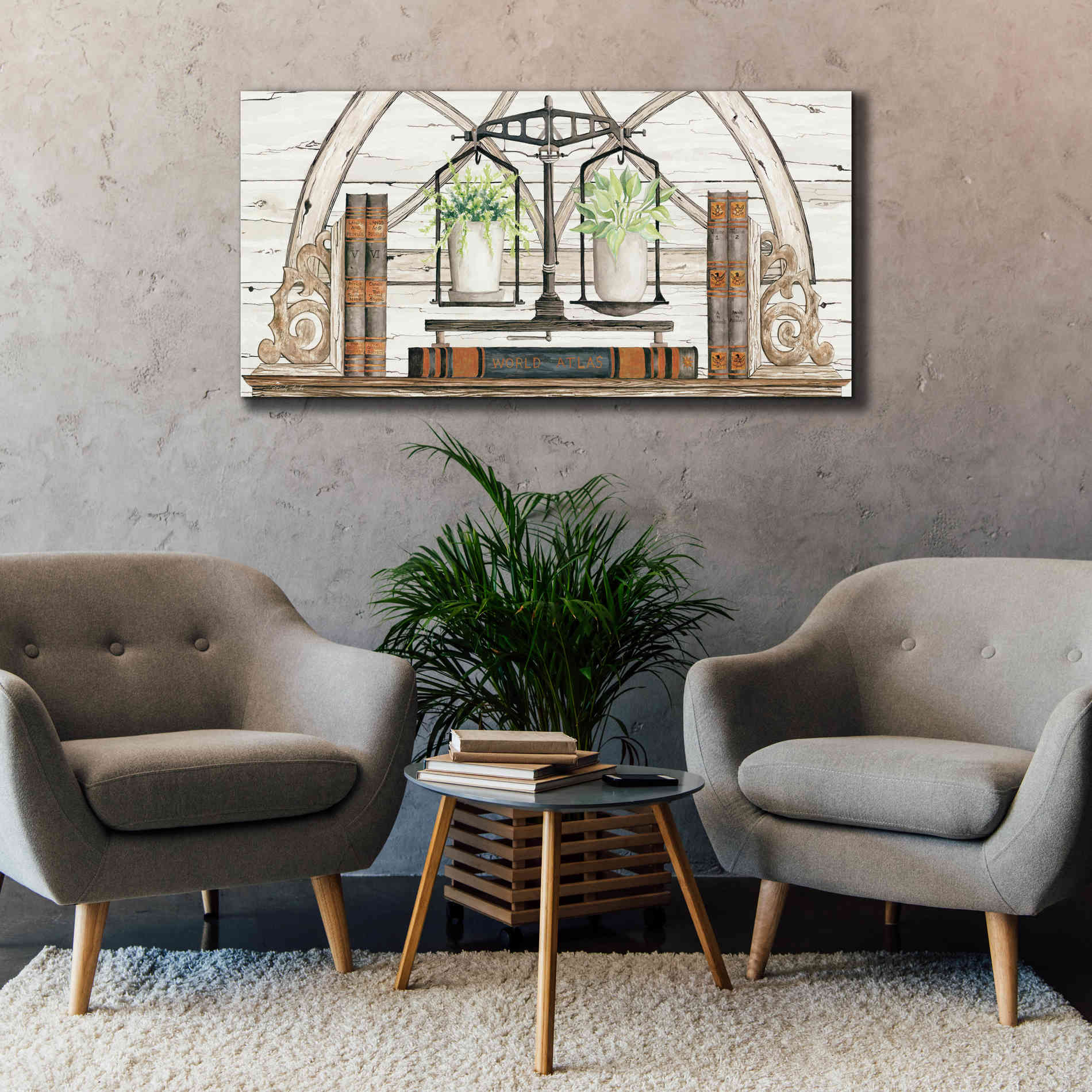 'Balance of Beauty' by Cindy Jacobs, Canvas Wall Art,60 x 30