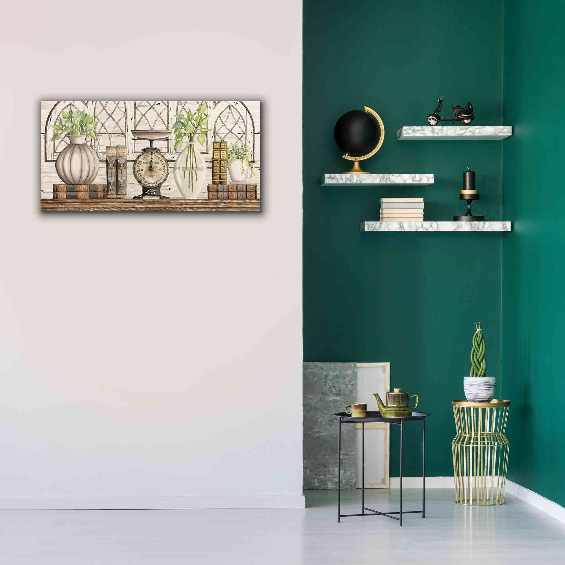 'All Things Beautiful' by Cindy Jacobs, Canvas Wall Art,40 x 20