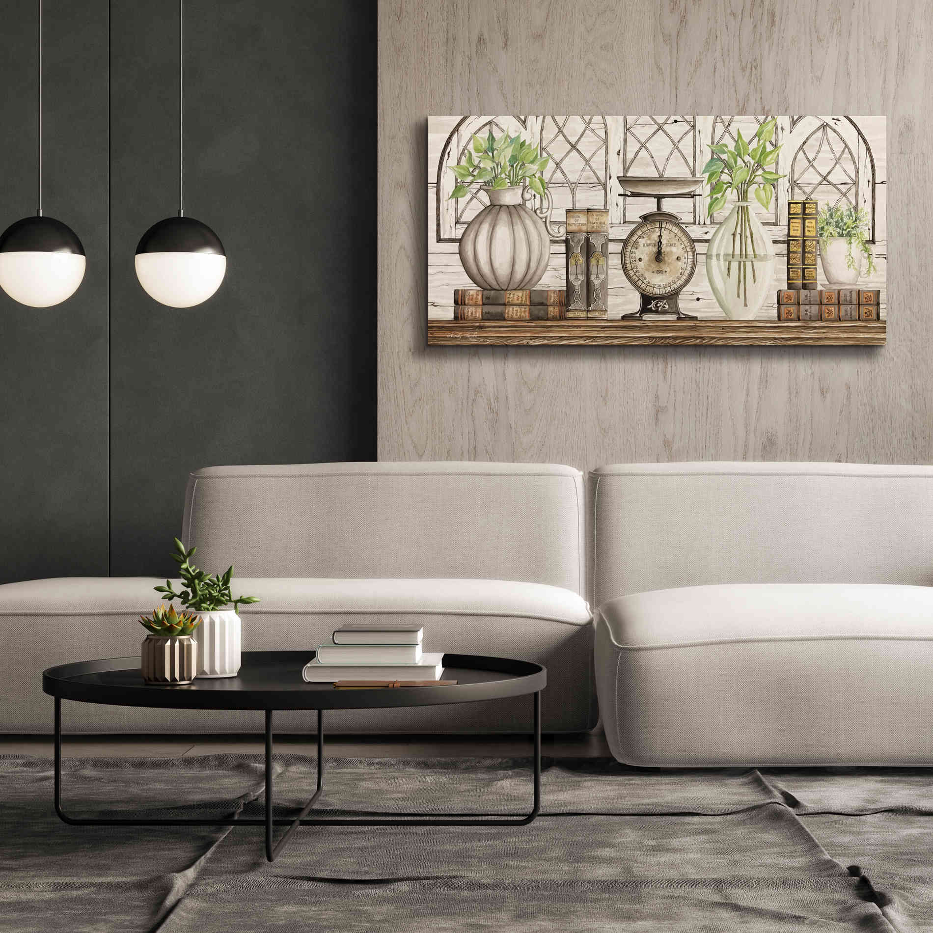 'All Things Beautiful' by Cindy Jacobs, Canvas Wall Art,60 x 30