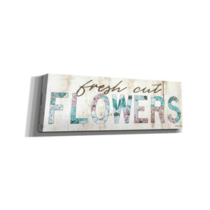 'Fresh Cut Flowers' by Cindy Jacobs, Canvas Wall Art,Size 3 Landscape
