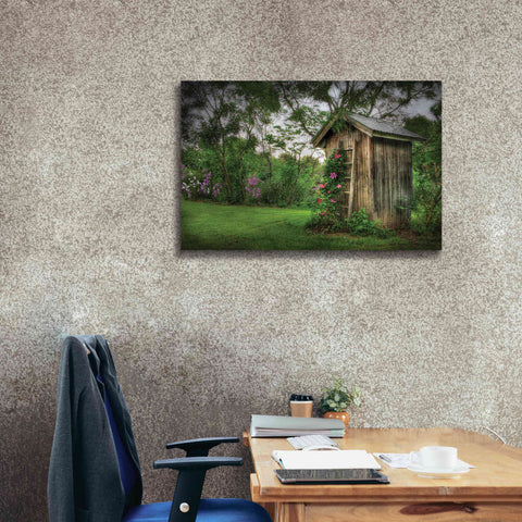 Image of 'Fragrant Outhouse' by Lori Deiter, Canvas Wall Art,40 x 26