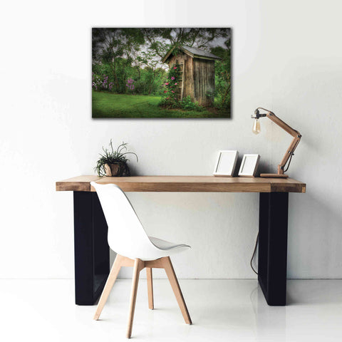 Image of 'Fragrant Outhouse' by Lori Deiter, Canvas Wall Art,40 x 26