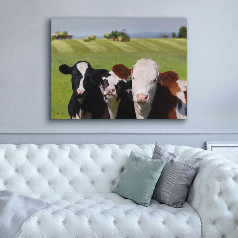 Image of 'Making Hay' by Lori Deiter, Canvas Wall Art,54 x 40