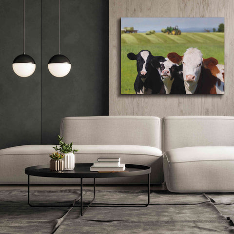 Image of 'Making Hay' by Lori Deiter, Canvas Wall Art,54 x 40