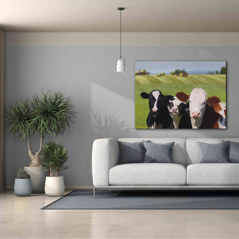 Image of 'Making Hay' by Lori Deiter, Canvas Wall Art,54 x 40
