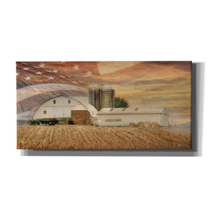 'American Farmland' by Lori Deiter, Canvas Wall Art