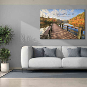 'Give Thanks to the Lord' by Lori Deiter, Canvas Wall Art,60 x 40