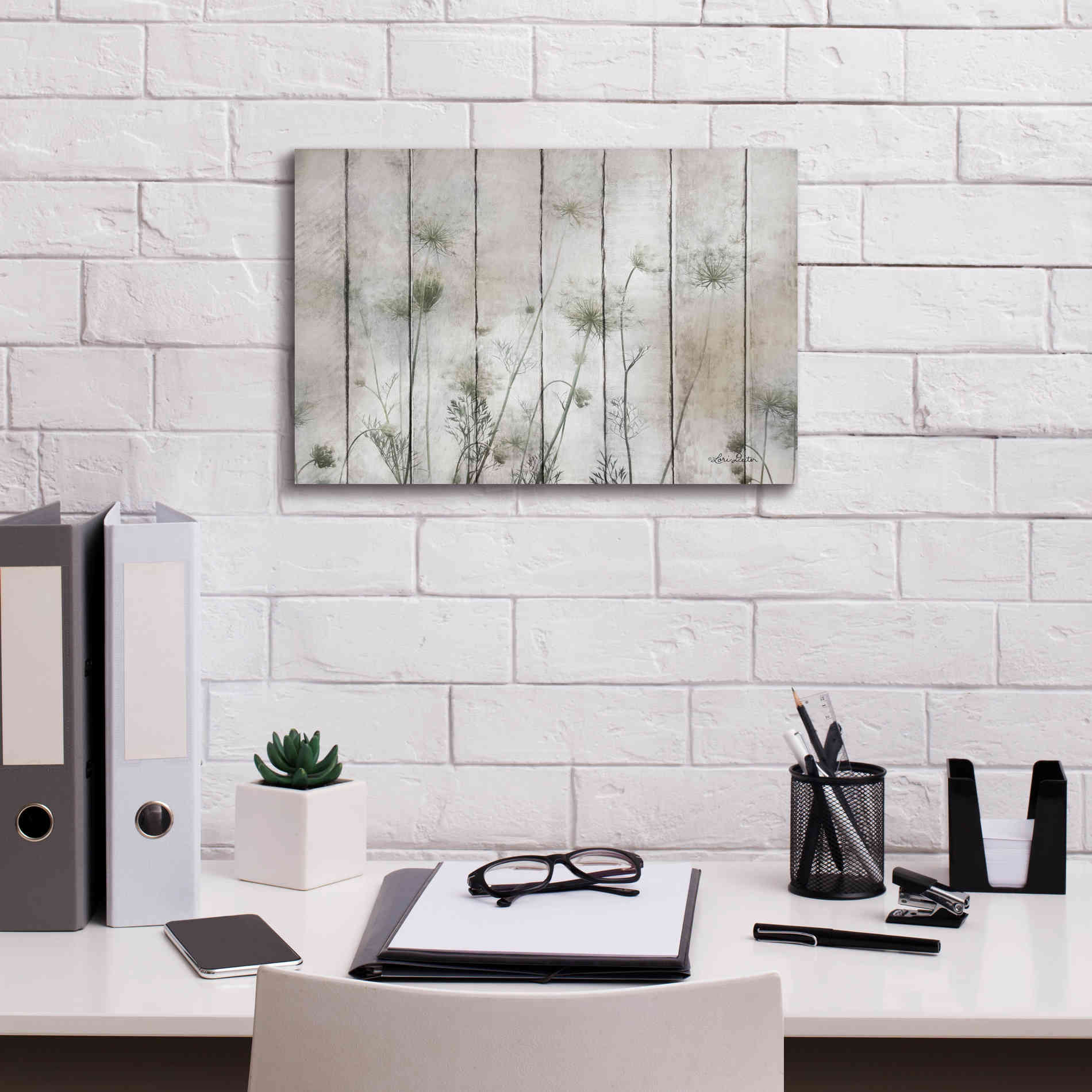 'Queen Anne' by Lori Deiter, Canvas Wall Art,18 x 12