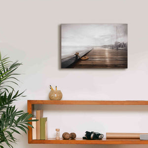 'Newport Dock I' by Lori Deiter, Canvas Wall Art,18 x 12