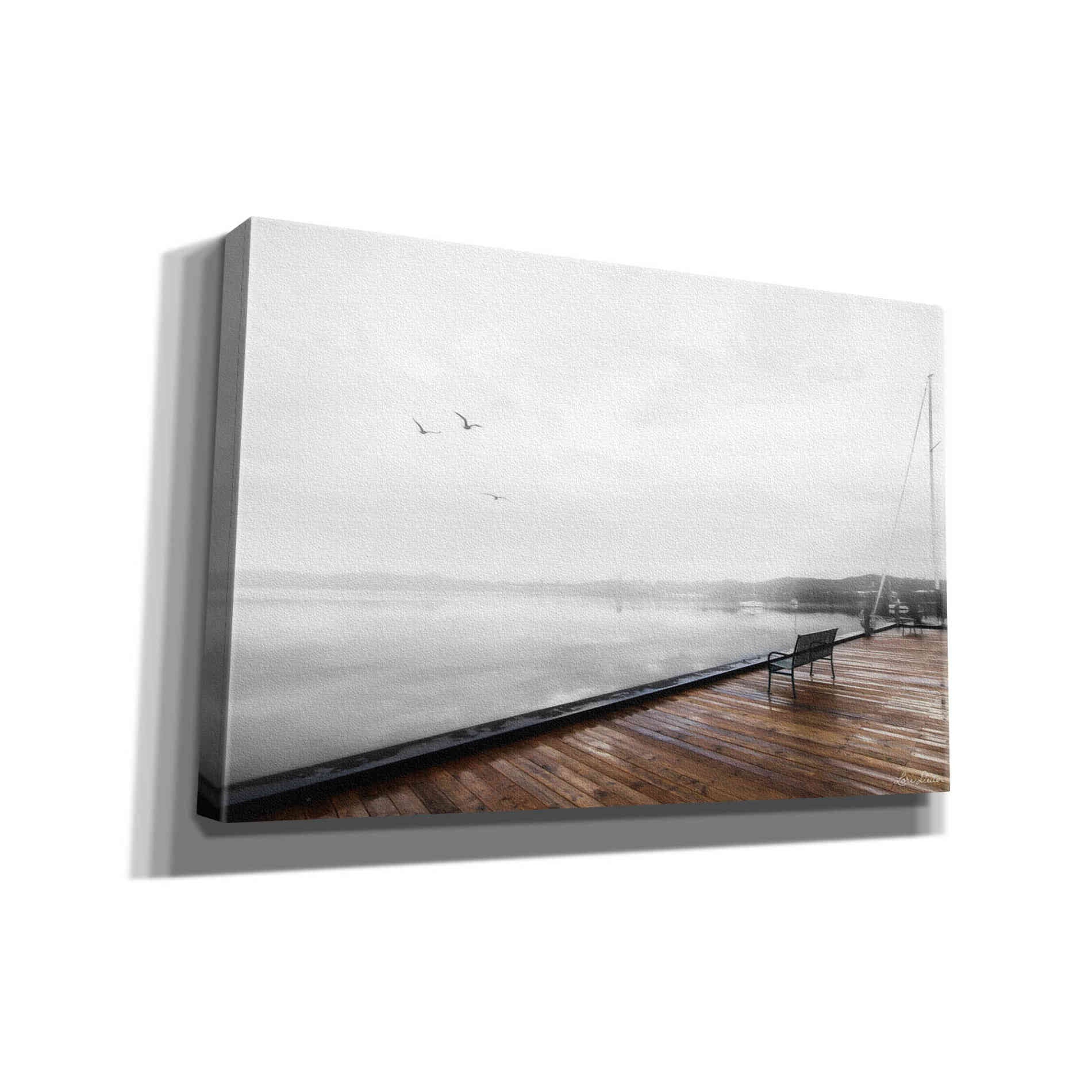 'Newport Dock II' by Lori Deiter, Canvas Wall Art