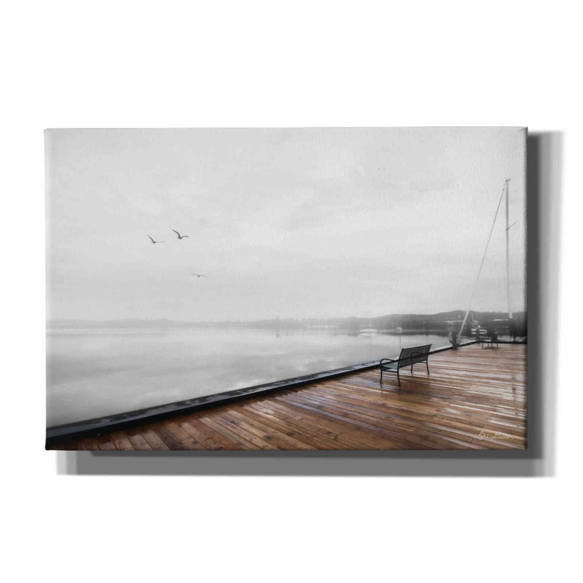'Newport Dock II' by Lori Deiter, Canvas Wall Art