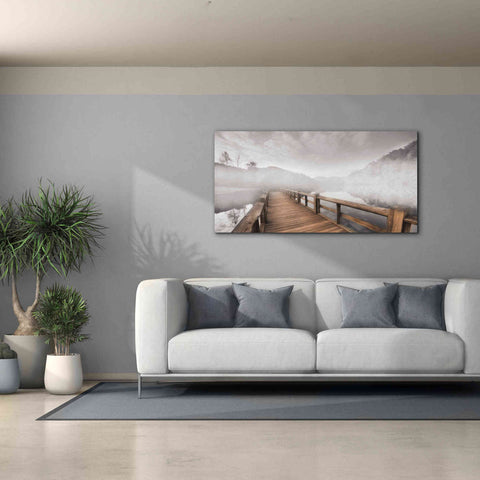 Image of 'Lake Cherokee Dock' by Lori Deiter, Canvas Wall Art,60 x 30
