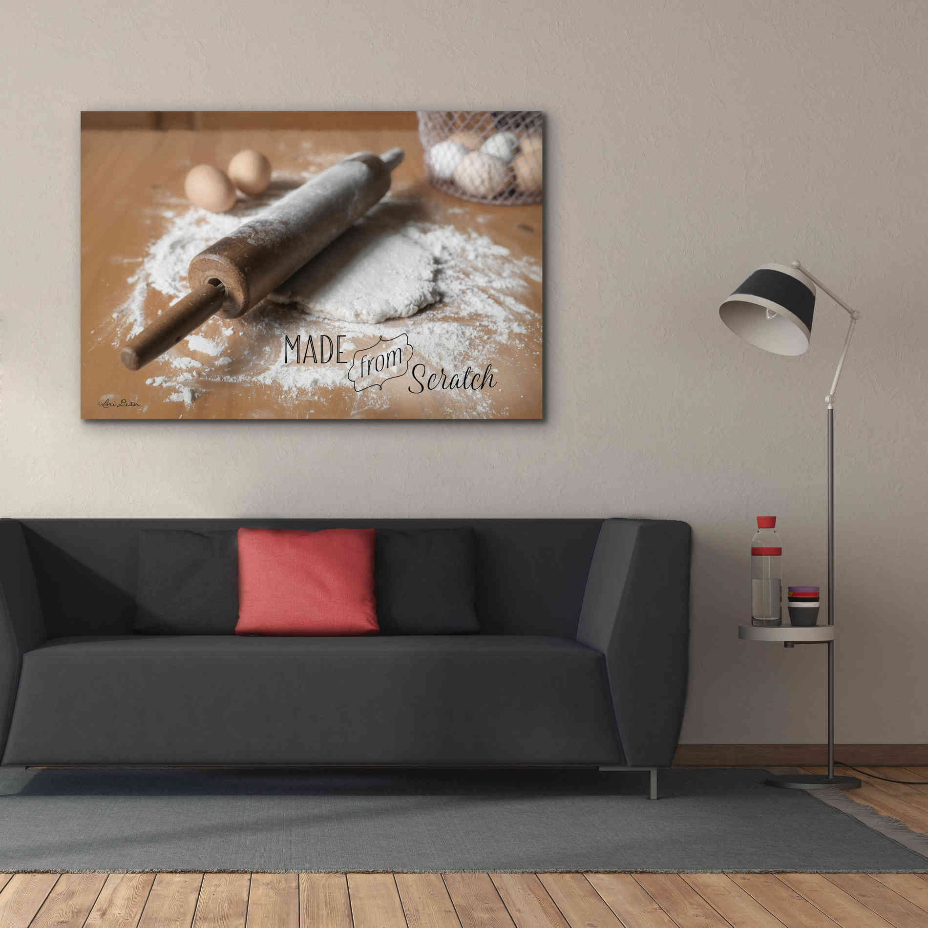 'Made from Scratch' by Lori Deiter, Canvas Wall Art,60 x 40