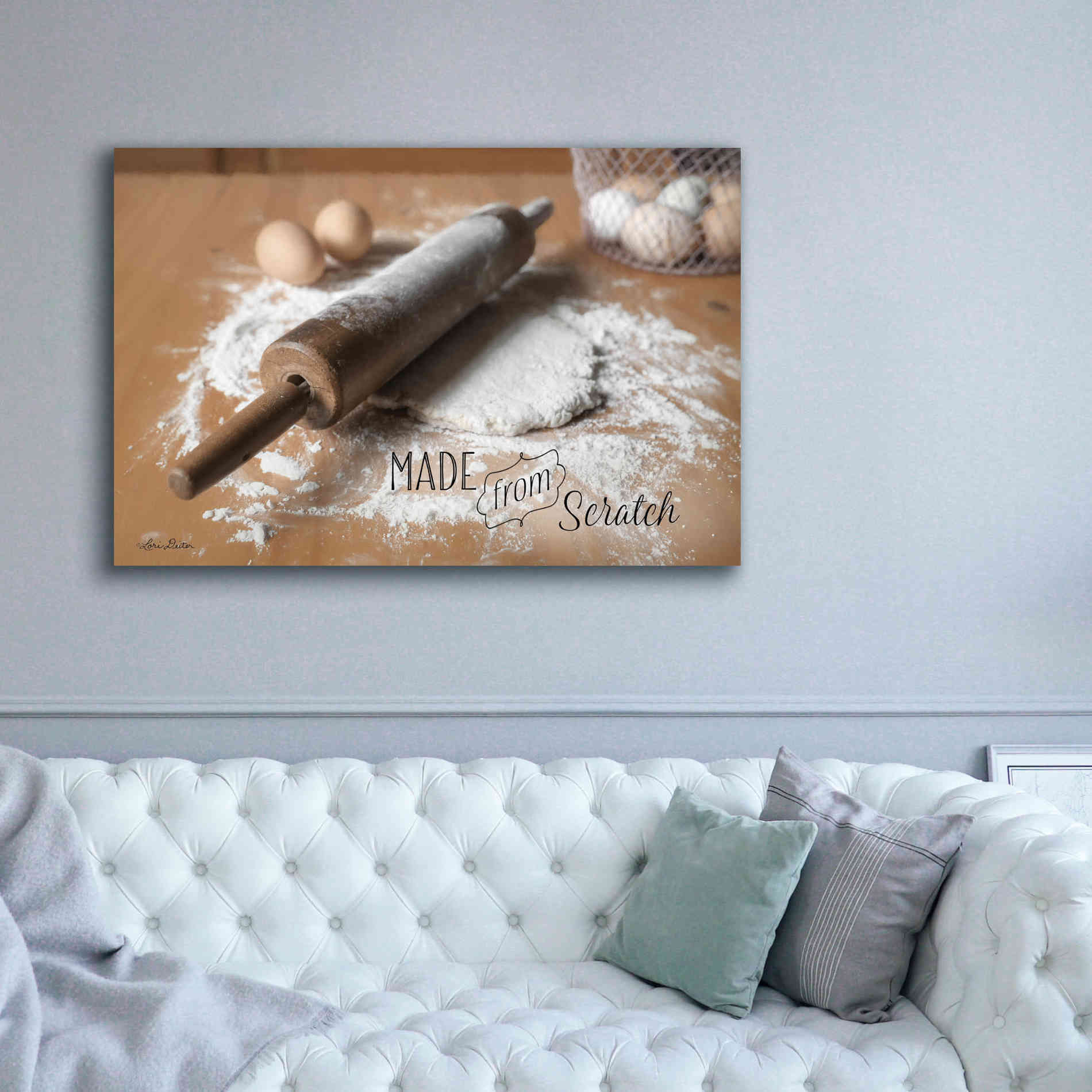 'Made from Scratch' by Lori Deiter, Canvas Wall Art,60 x 40