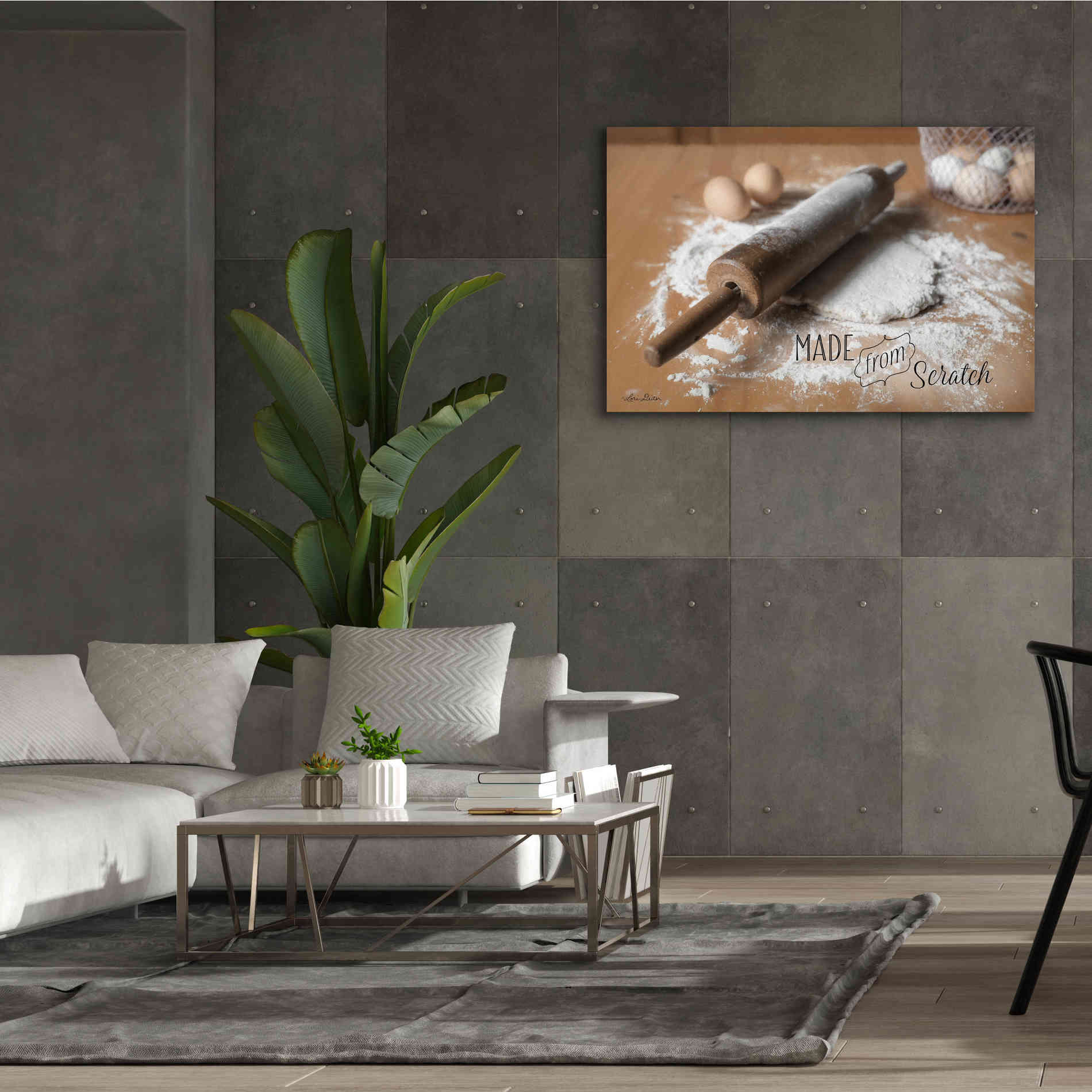 'Made from Scratch' by Lori Deiter, Canvas Wall Art,60 x 40