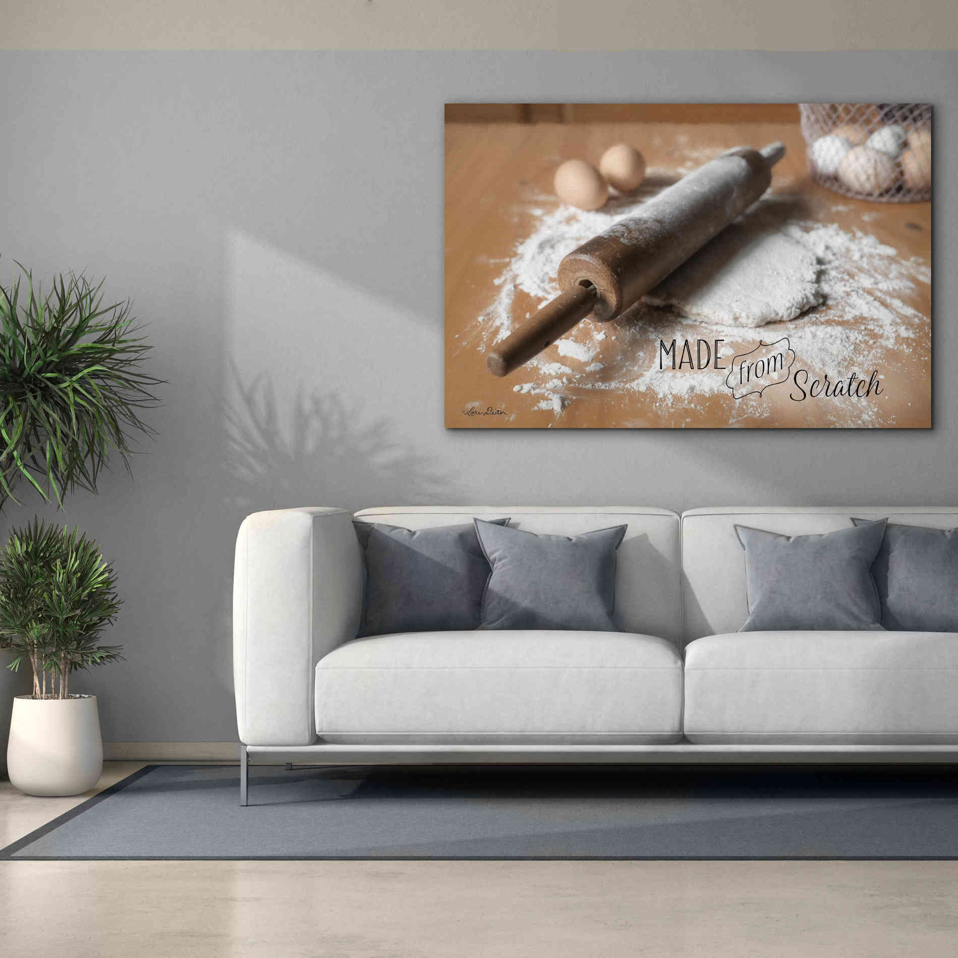 'Made from Scratch' by Lori Deiter, Canvas Wall Art,60 x 40