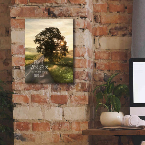 Image of 'Don't Look Back' by Lori Deiter, Canvas Wall Art,12 x 16