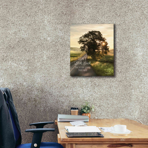 Image of 'Don't Look Back' by Lori Deiter, Canvas Wall Art,20 x 24