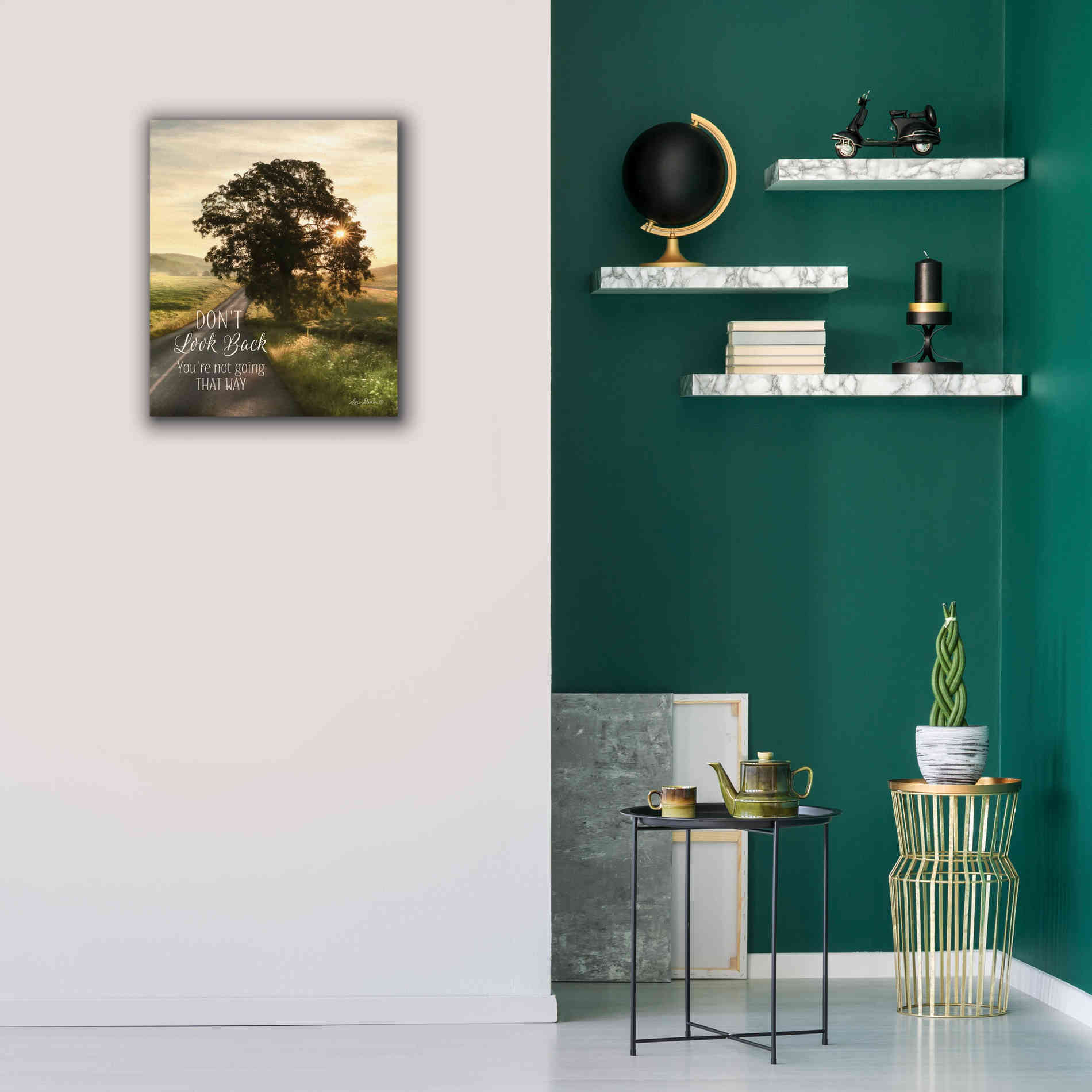 'Don't Look Back' by Lori Deiter, Canvas Wall Art,20 x 24